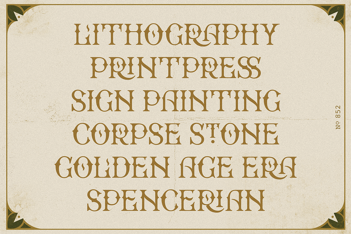 WT Bradford, a Font by Winston Type Co. (Photo 12 of 13)