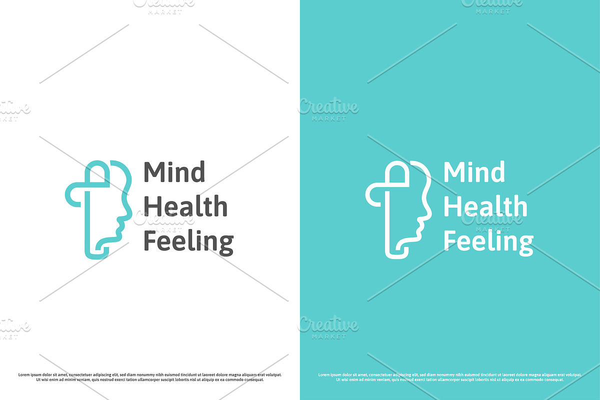 Mind Health Clinic Logo Design Icon, a Branding & Logo Template by Morvana Crew