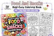 Bold and Easy Food Snacks, a Food Illustration by Ink Gallery (Thumbnail 1 of 4)