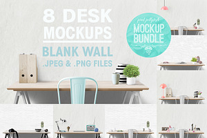 desk mockup bundle