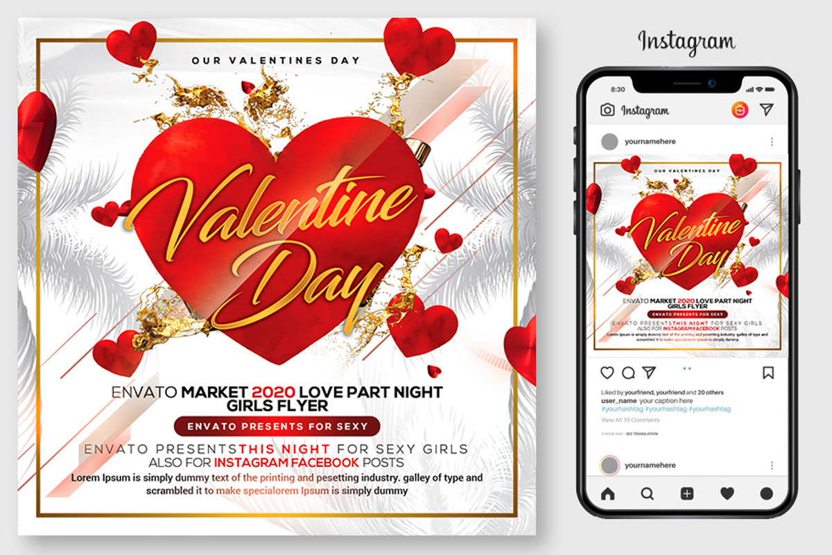 100 Night Club Party Flyers Bundle, a Flyer Template by graphicforest (Photo 25 of 72)