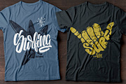 Summer tropical surf print, an Illustration by Urbanshop (Thumbnail 2 of 4)