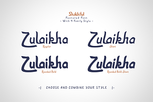 Shokhiful - Arabic Style Font