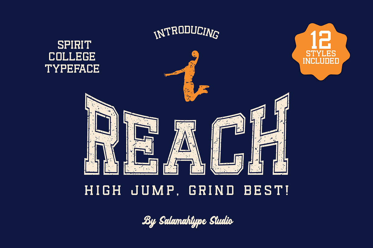Reach - Display Slab Serif, a Slab Serif Font by Salamahtype (Photo 1 of 6)
