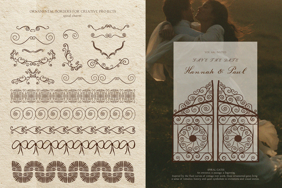 The Winding Garden Frames & Symbols, an Object Graphic by lokko studio (Photo 5 of 8)