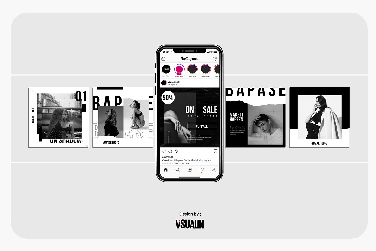 Bapase Social Media Template, a Social Media Template by Visualin.std (Photo 1 of 11)