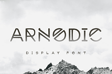 Arnodic - Display Font