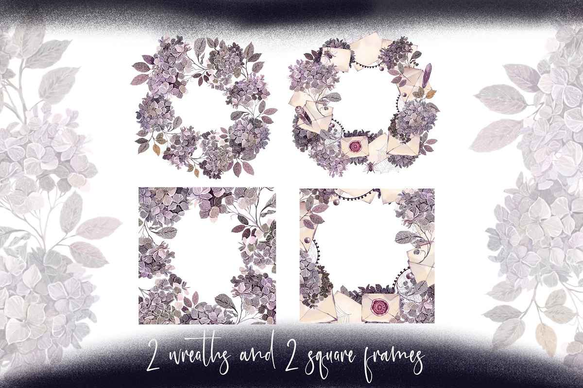 Boho Mystery Halloween collection, a Decorative Illustration by Shabbypie (Photo 8 of 14)