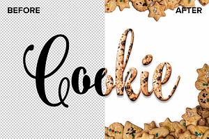 Cookies & Snacks Photoshop Styles