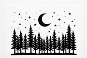 Majestic Pine Trees SVG, a Finance Illustration by Amazin_art (Thumbnail 36 of 41)