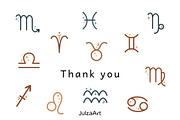Zodiac baby collection, an Object Illustration by JulzaArt (Thumbnail 10 of 10)