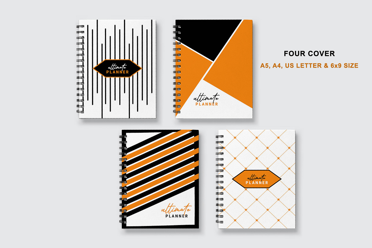 InDesign Planner Bundle Pack Vol.25, a Stationery Template by MNT-Creator (Photo 3 of 10)