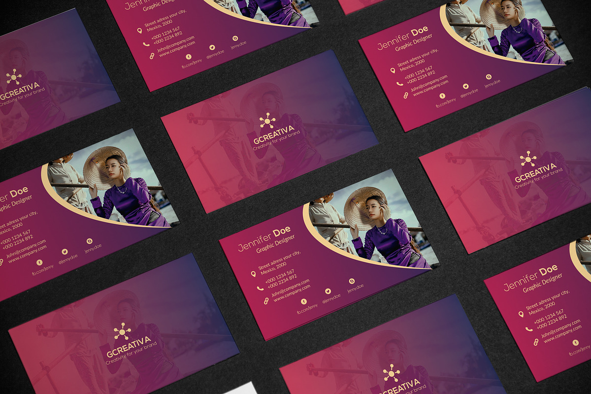 Business Card Creative, a Business Card Template by DesignsStore (Photo 1 of 2)
