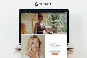 Showit Template - Eleanor