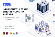 Infrastructure and Server Set, a Technology Illustration by Brickclay (Thumbnail 1 of 14)