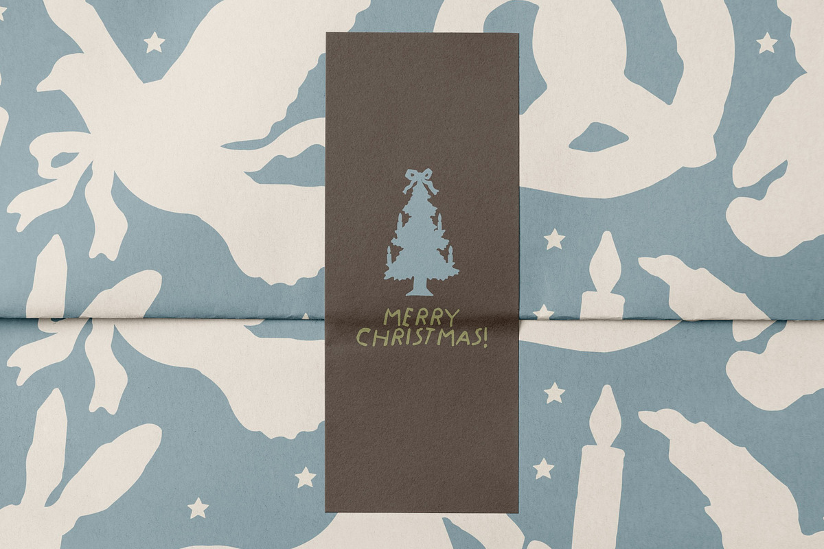 Retro Folk Christmas: 110 Graphics, a Seasonal Illustration by Veyla (Photo 6 of 15)