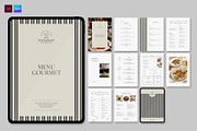 Digital Menu Template, a Brochure Template by BrandPacks (Thumbnail 1 of 5)