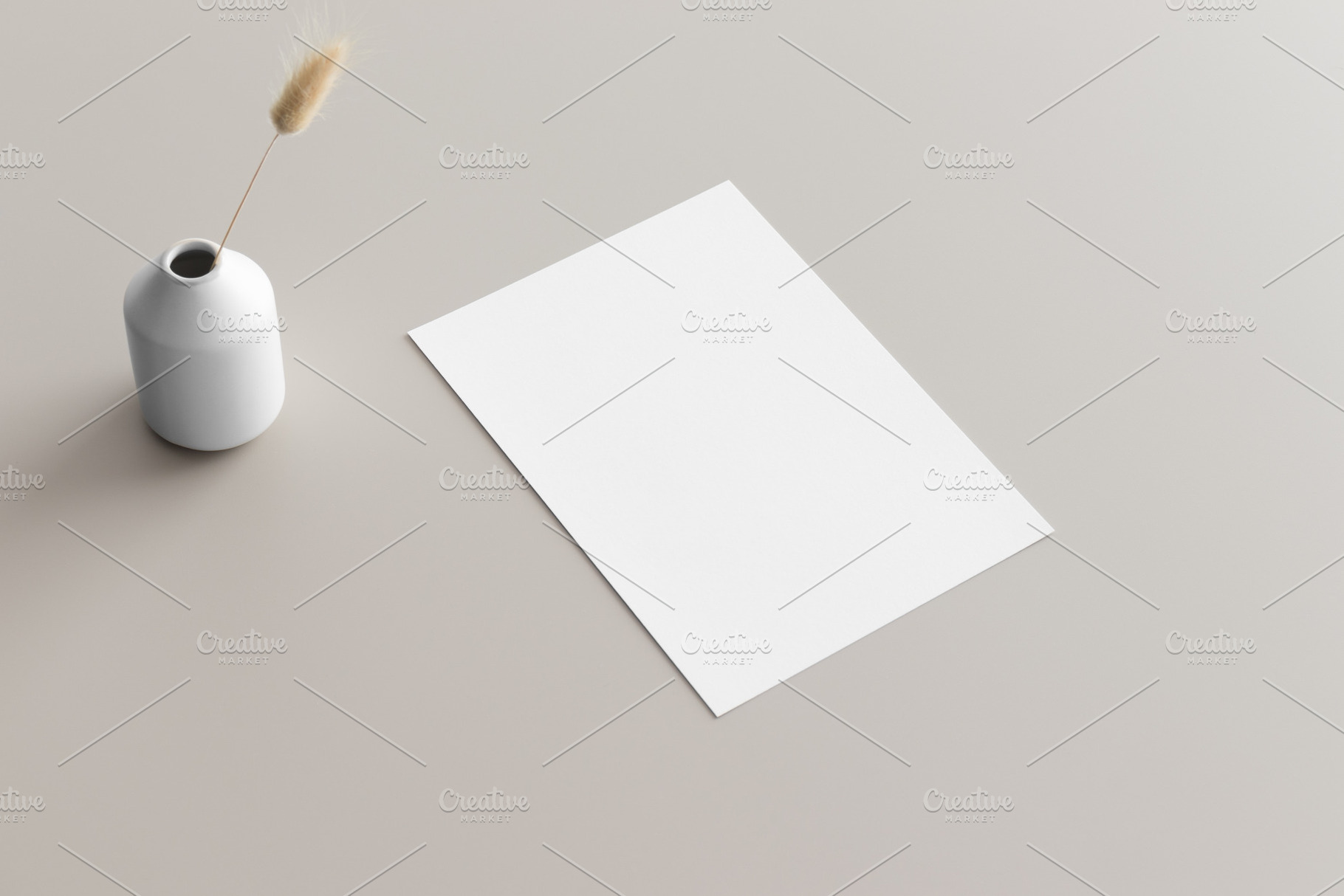 White invitation card mockup, JPEG, an Arts & Entertainment Photo by Snoflinga