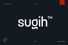 Sugih - Sans Serif Font Family