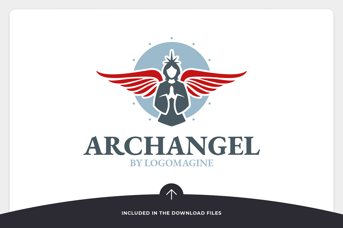 Archangel Logo Template, a Branding & Logo Template by LOGOMAGINE (Photo 6 of 16)