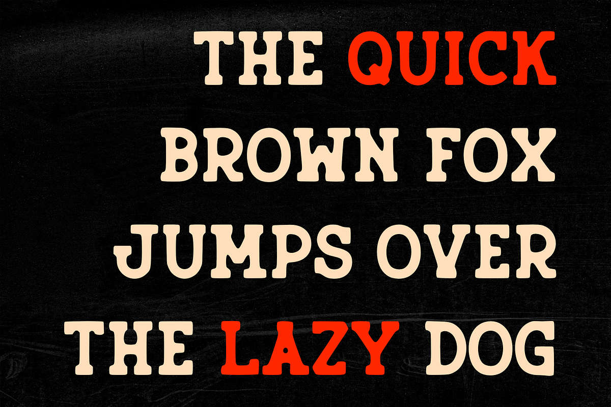 Textura Solid, a Slab Serif Font by RADesigns21 (Photo 5 of 7)