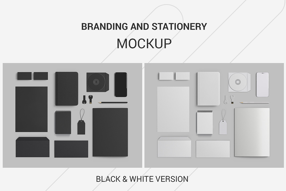 Branding and stationery Mockup #1, a Books & Magazine Mockup by Seven Lights (Photo 2 of 6)