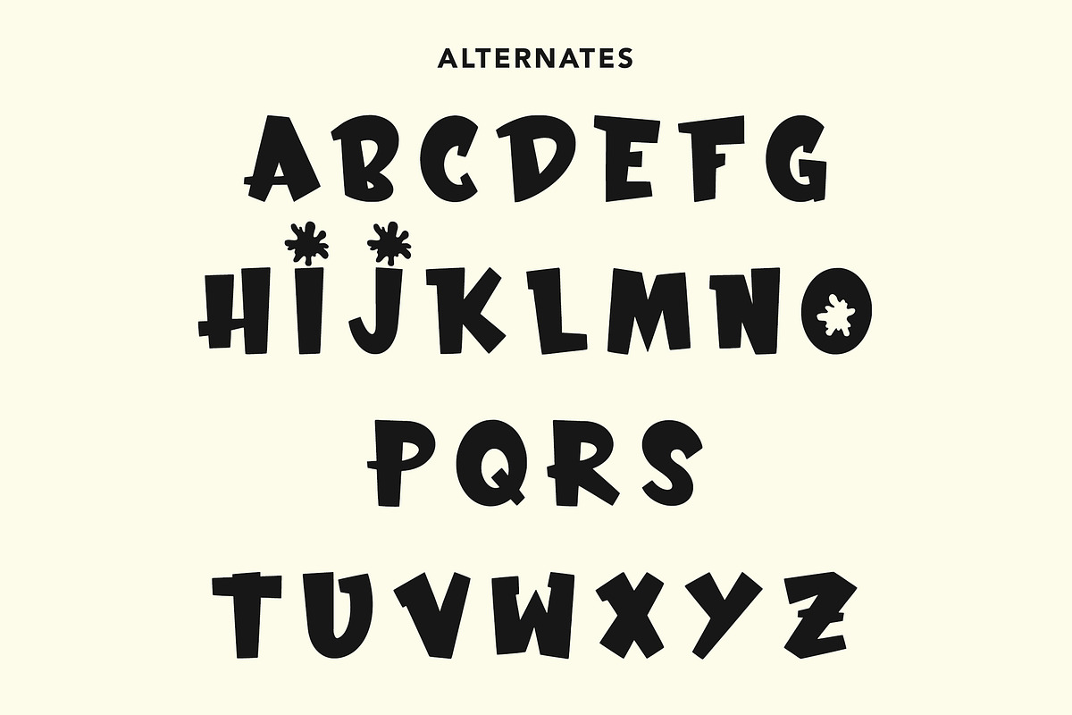 Absolute Inky - Funny Comic Display, a Font by Arendxstudio (Photo 8 of 9)