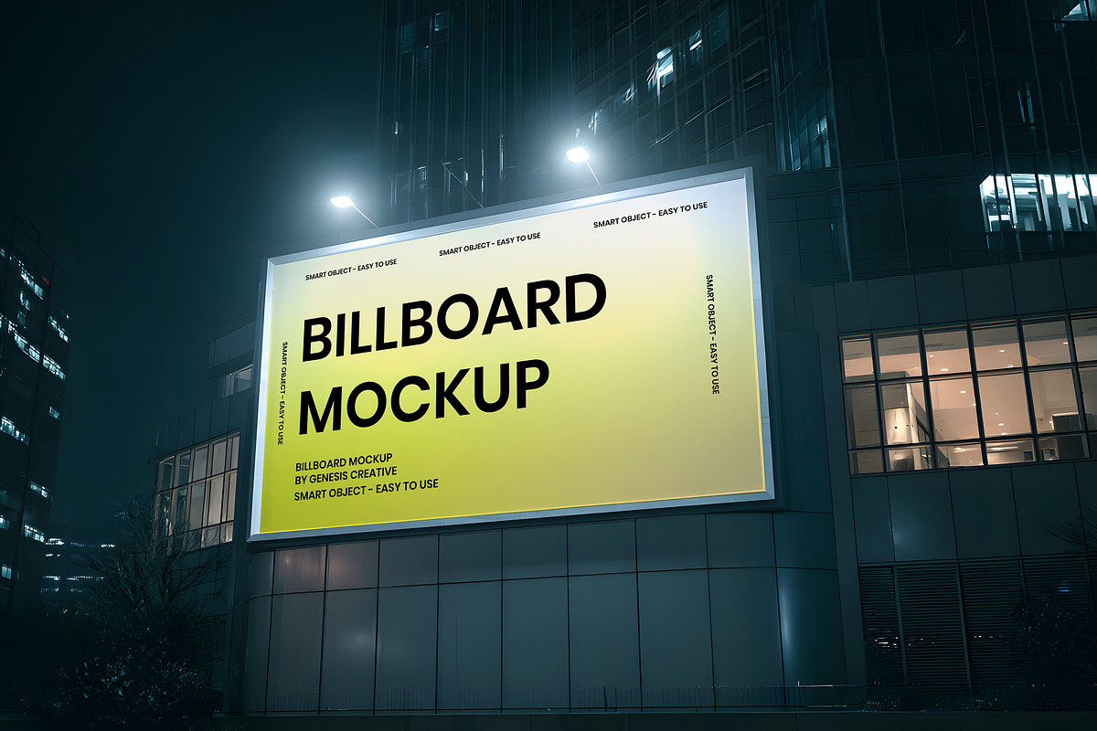 Urban Billboard Mockups Bundle, an Advertising Mockup by GenesisCreativeCo (Photo 3 of 8)