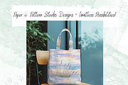 Watercolor Beach Seamless Print, a Pattern Graphic by Paper & Pattern Studio (Thumbnail 5 of 9)