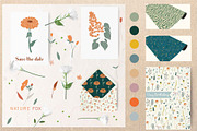 Vintage Botanicals & Wildflowers Set, an Illustration by Inez Jestine (Thumbnail 4 of 9)