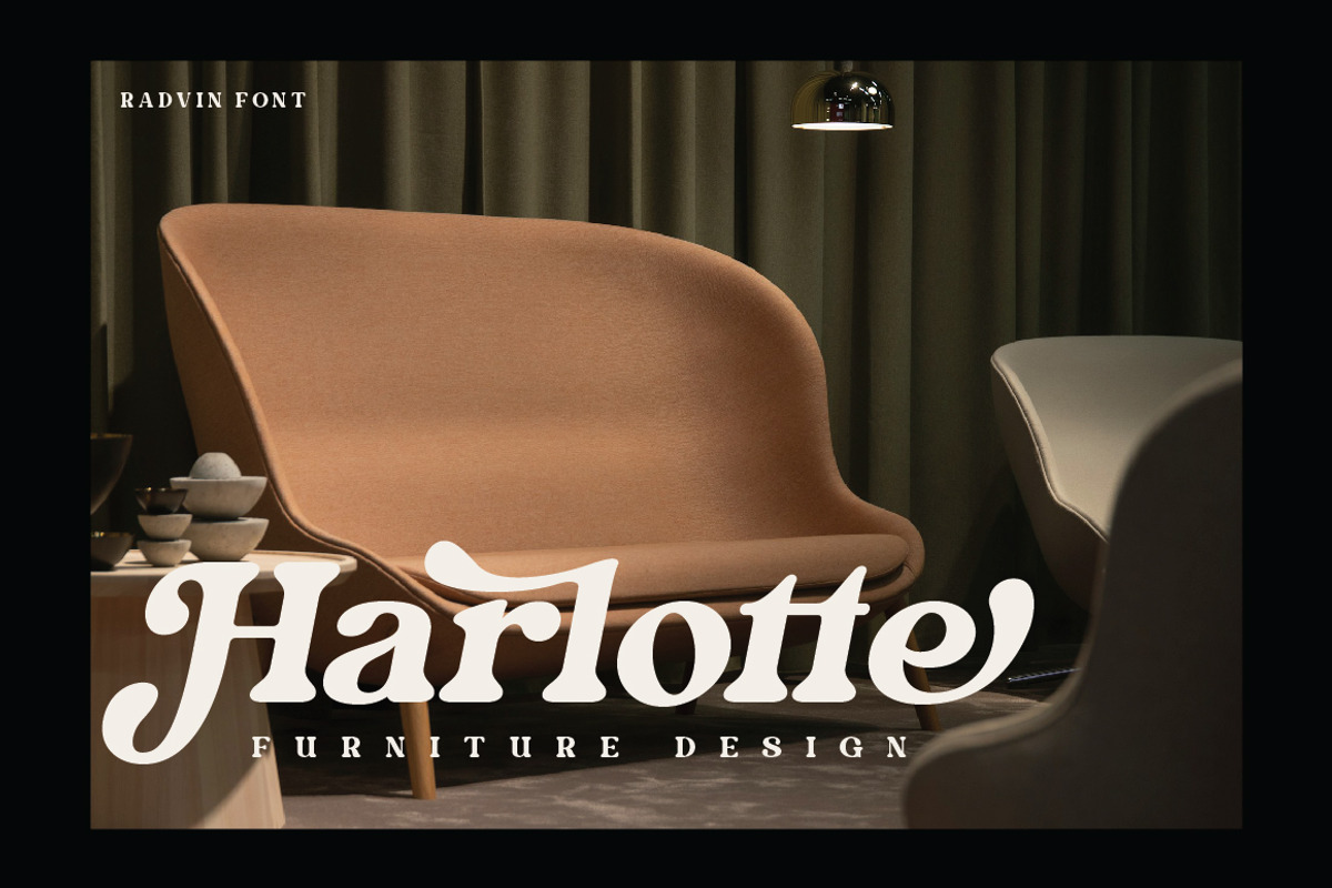 Radvin – Bold Retro Display Font, a Serif Font by Typebae (Photo 7 of 13)