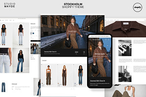 STOCKHOLM | Shopify Theme, a Shopify Template by Studio Mayde