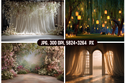 Romantic & Dreamy Photo Backdrops, a Background Graphic by PrintHaven Designs (Thumbnail 3 of 12)