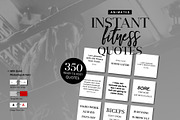 Animated Instant Fitness Quotes, a Social Media Template by LogoLabs (Thumbnail 1 of 4)