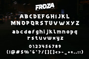 Froza - racing Display Font, a Handwritten Font by Flawless And Co (Thumbnail 8 of 10)