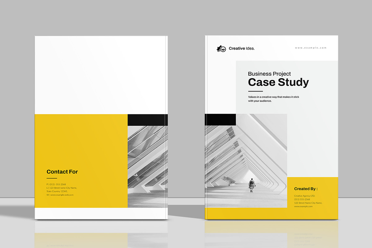Case Study Brochure Template, a Brochure Template by Spark_Creative (Photo 11 of 12)