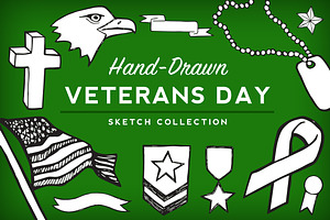 Veterans Day Sketch Collection