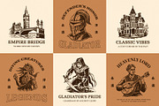 Vintage Cultures and Civilization, a Person Illustration by Creative Stall (Thumbnail 3 of 33)