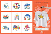 Aquatic Life, an Animal Illustration by AnkaDrozd (Thumbnail 10 of 12)
