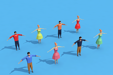 Low Poly Rigged Characters, a Characters & Person 3D Model by Low Poly Lab