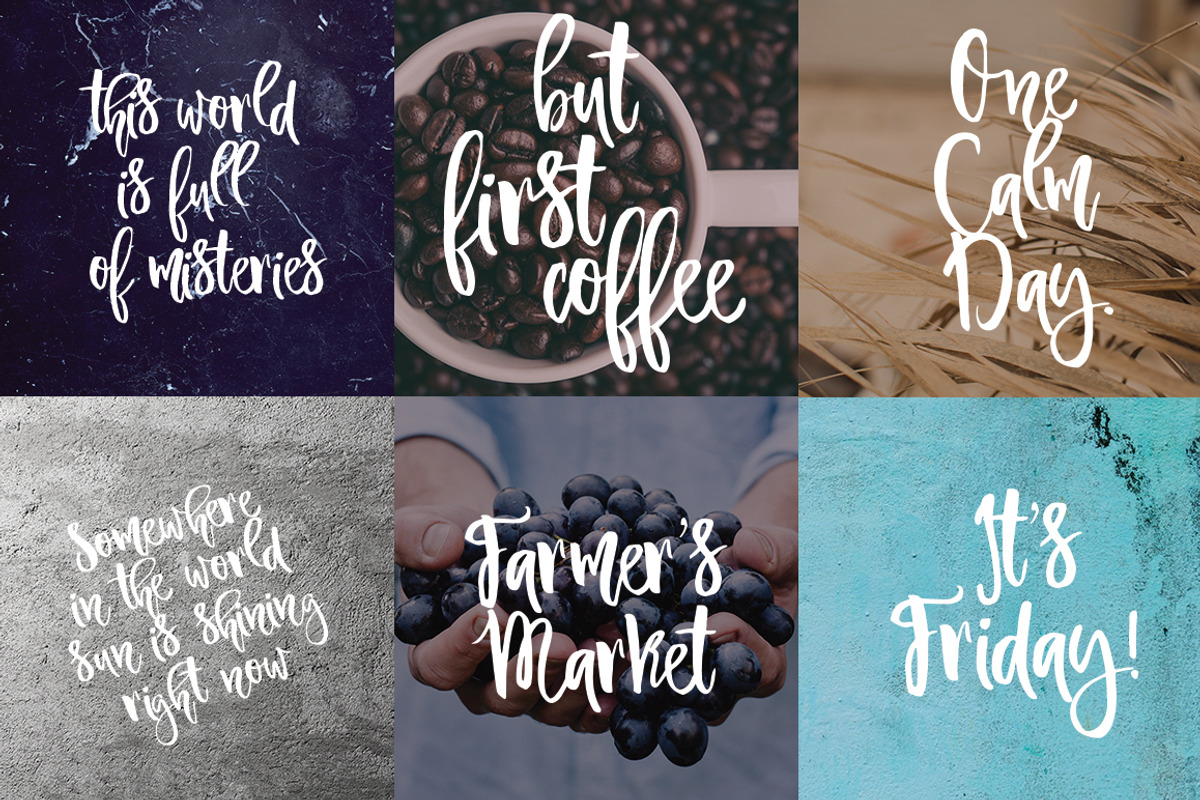 Ambrosia Script preview 2