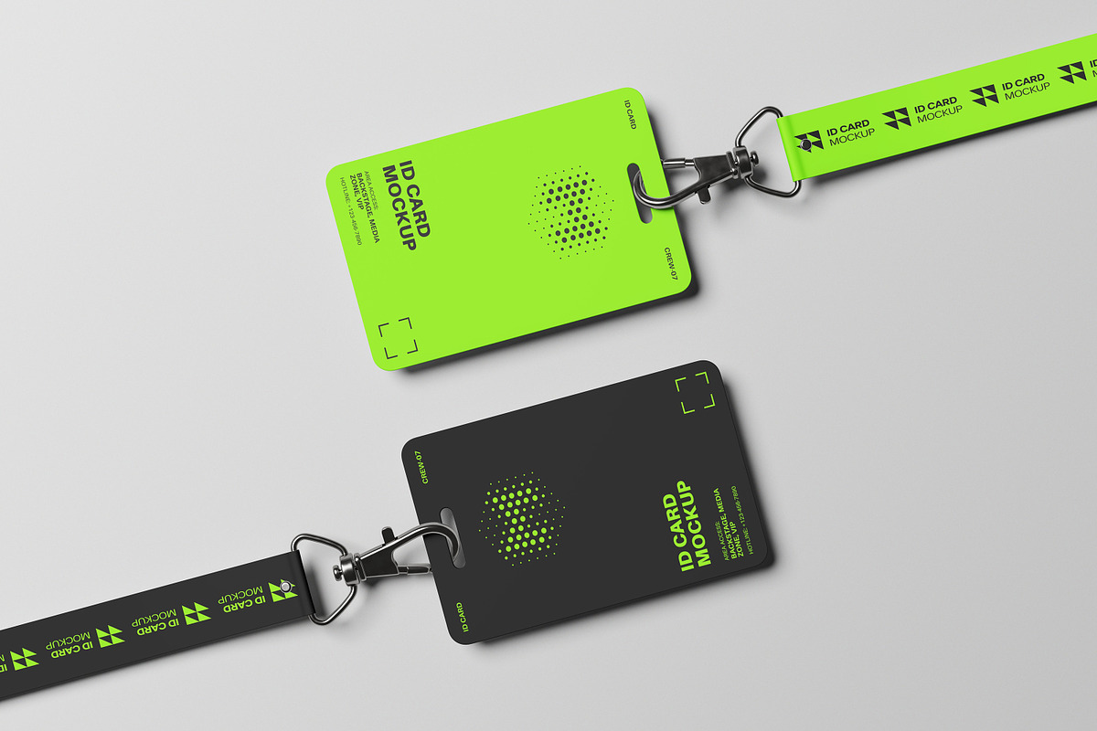 High Quality ID Card Mockup, a Product Mockup by AKMAL STUDIO (Photo 2 of 5)