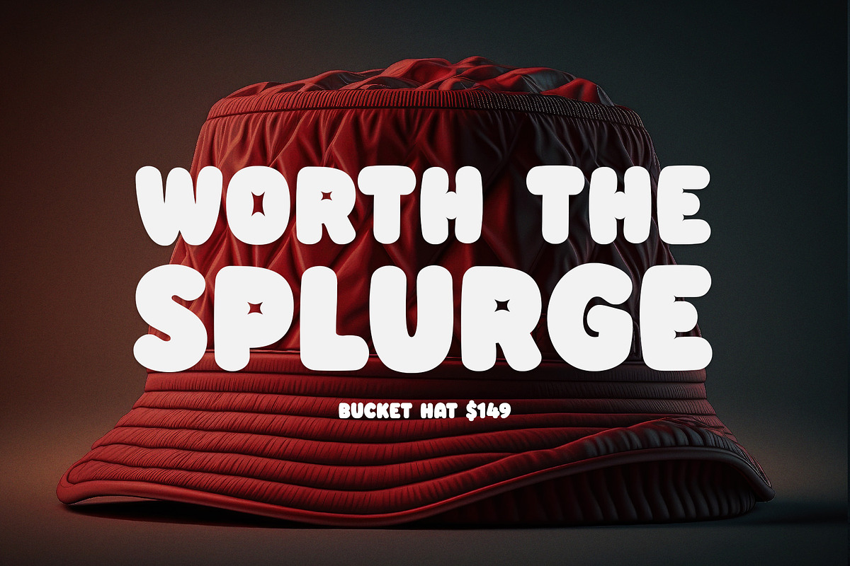 Double Bubble 3D Typeface, a Sans Serif Font by HipFonts (Photo 8 of 8)