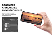 iPhone X Mockup version 5, an iPhone Mockup by Mockup Store (Thumbnail 3 of 3)