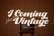 Vintage Classic - Bold Script Font, a Script Font by Myn Type (Thumbnail 2 of 10)
