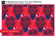 15 Vector Lunar New Year Patterns, a Pattern Graphic by CC CREATIVE CO (Thumbnail 20 of 23)