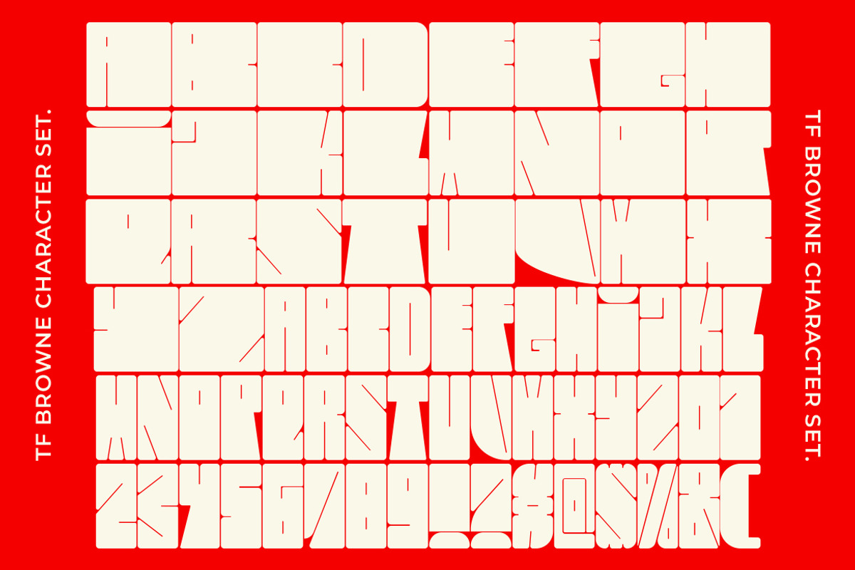 Teenage Browne, a Sans Serif Font by TeenageFoundry (Photo 7 of 7)