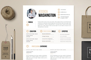 Resume Template 4 Page Mandalay