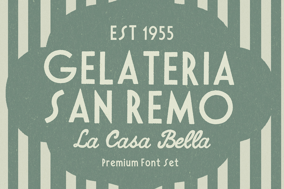 Vintage Sign Painter Sans and Script, a Handwritten Font by Laras Wonderland (Photo 18 of 19)