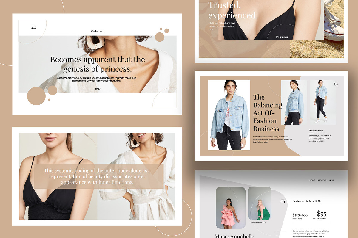 Collection - Fashion Powerpoint, a Presentation Template by Dirtytemp Studio (Photo 3 of 11)